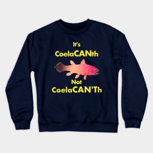 coelacanth Crewneck Sweatshirt